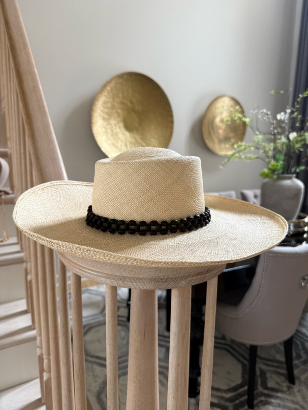 ARTESANO Tulipan Hat in Natural S NWOT - Picture 3 of 14